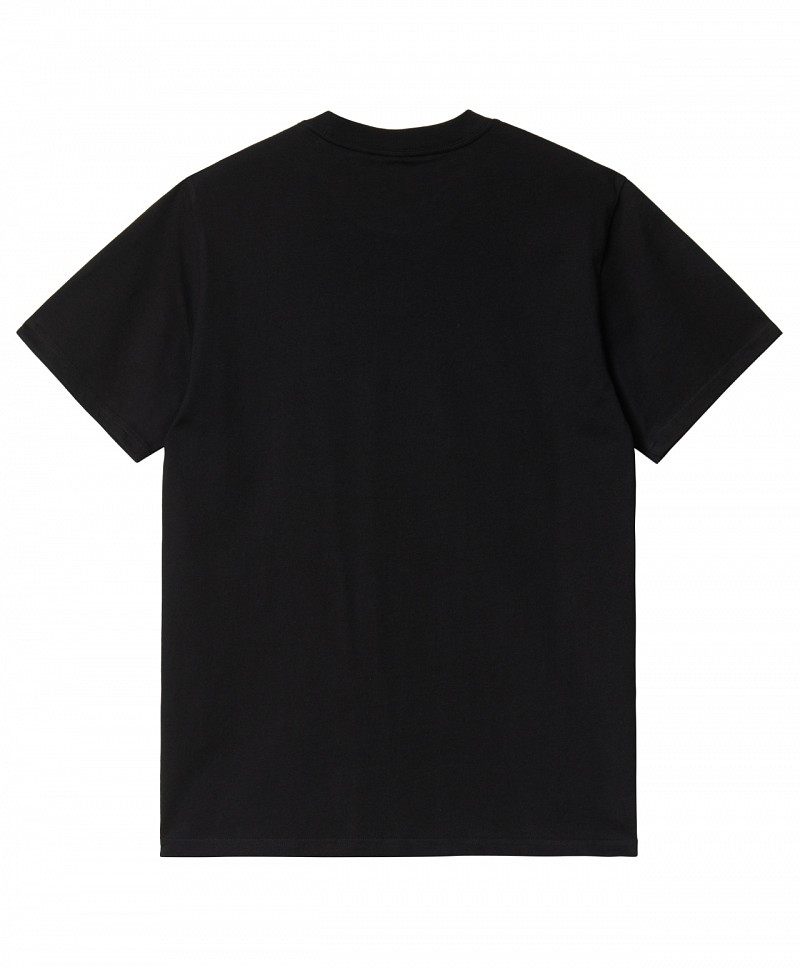 CARHARTT WIP SCRIPT TEE BLACK/WHITE