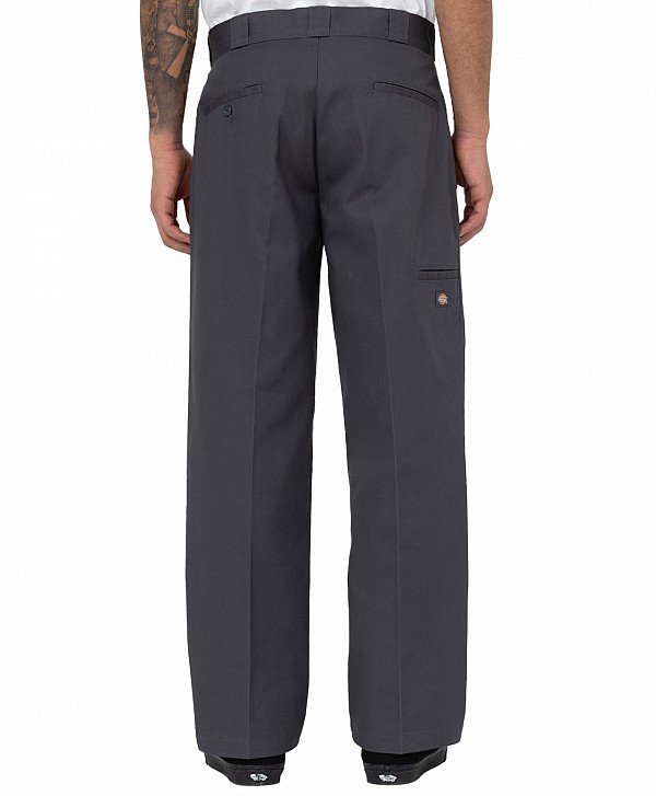 DICKIES DOUBLE KNEE WORK PANTS CHARCOAL GREY