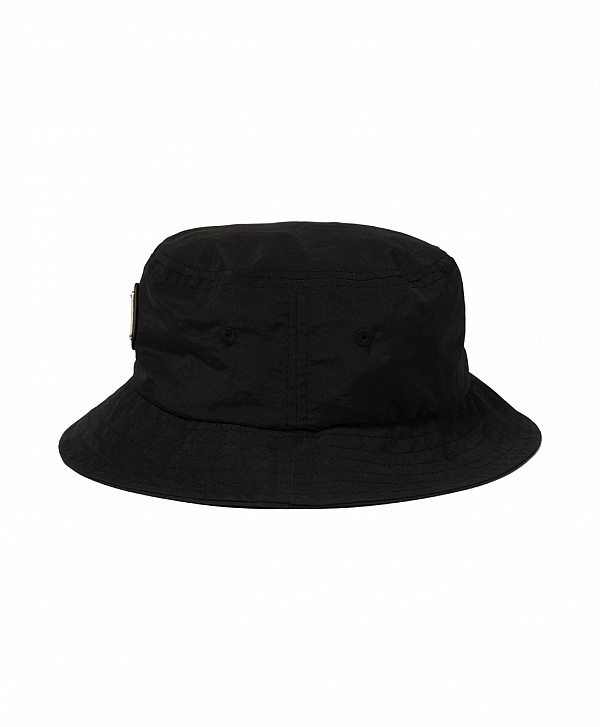 HUF METAL TRIPLE TRIANGLE BUCKET HAT BLACK