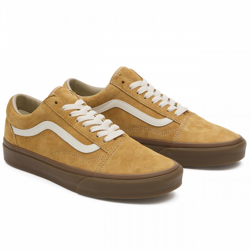 VANS OLD SKOOL PIG SUEDE GUM/ANTELOPE