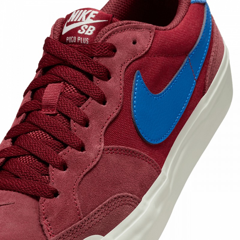 NIKE SB POGO PLUS TEAM RED/HYPER ROYAL/DARK TEAM RED