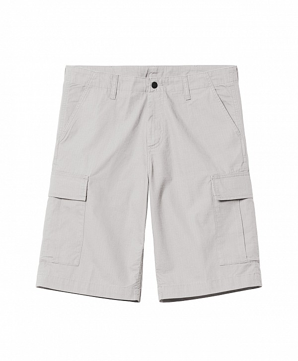 CARHARTT WIP REGULAR CARGO SHORT SONIC SILVER