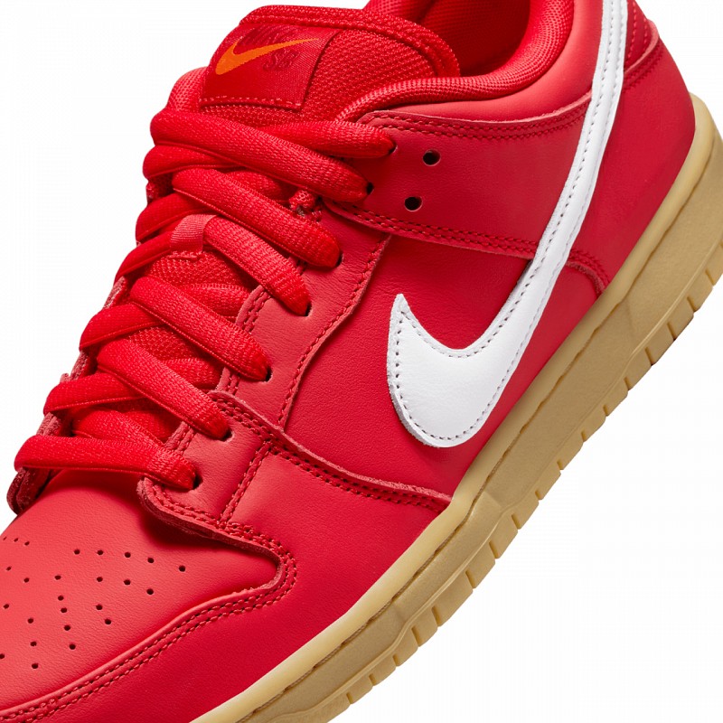 NIKE SB DUNK LOW PRO UNIVERSITY RED/WHITE-UNIVERSITY RED