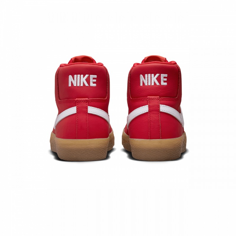 NIKE SB BLAZER MID UNIVERSITY RED/WHITE-WHITE
