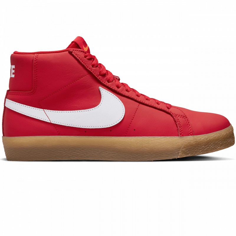 NIKE SB BLAZER MID UNIVERSITY RED/WHITE-WHITE