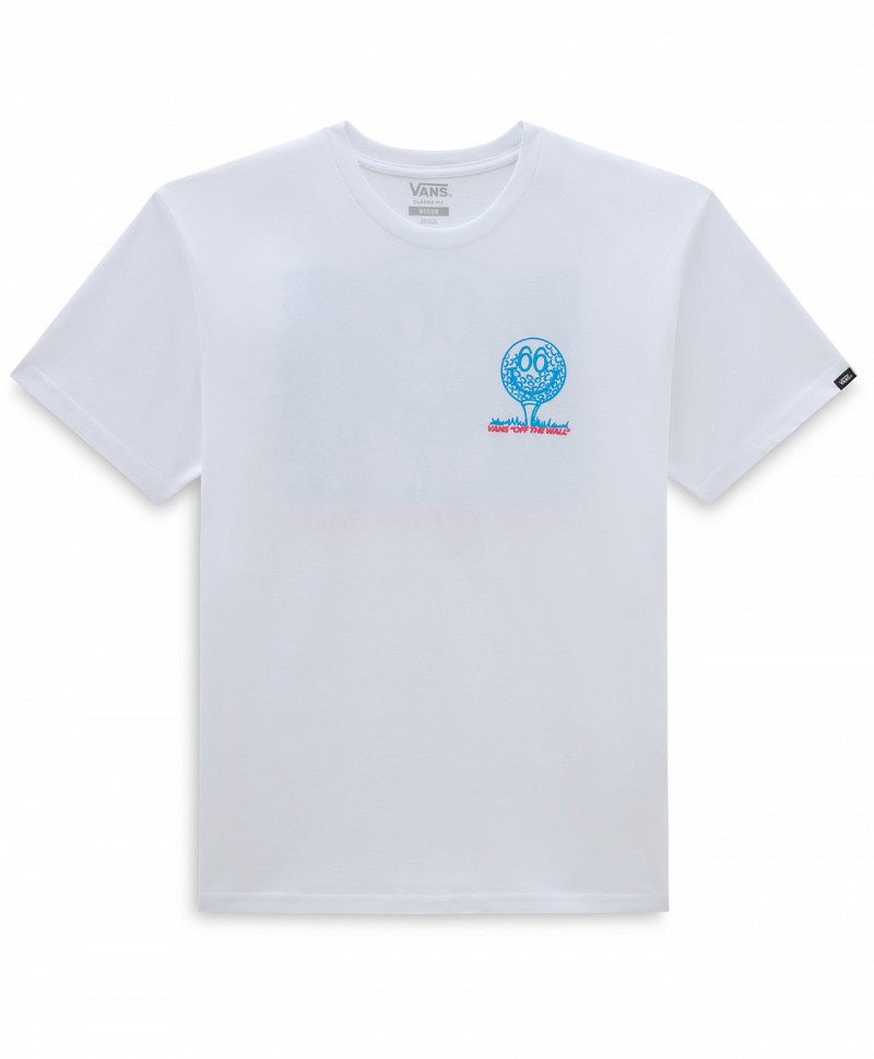 VANS LONG SHOT TEE WHITE