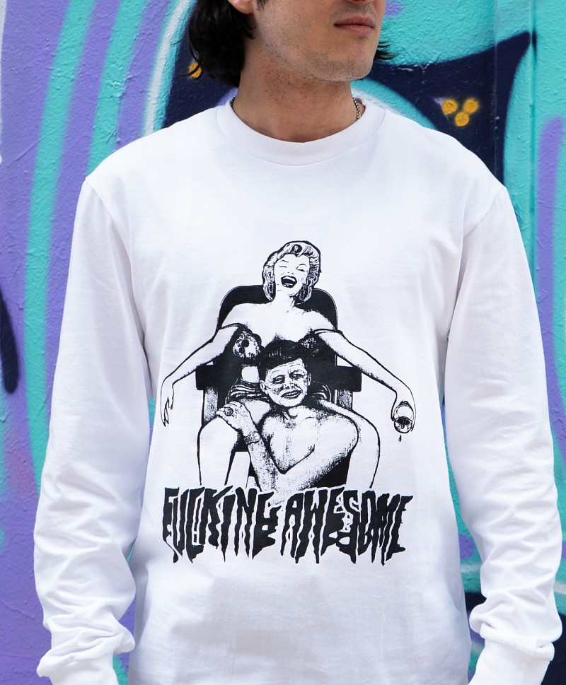 【FUCKING AWESOME】BOMBSHELL L/S TEE WHITE Bombshell L/S Tee – Fucking Awesome Japan