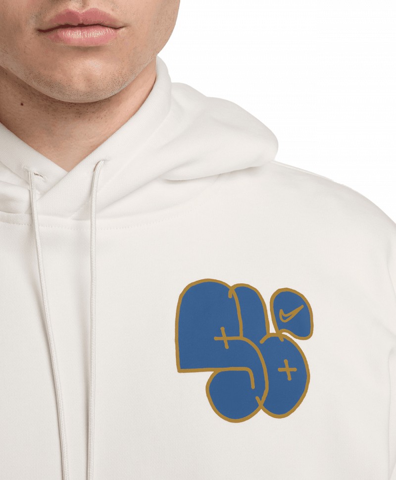 NIKE SB FLEECE SKATE HOOD SAIL