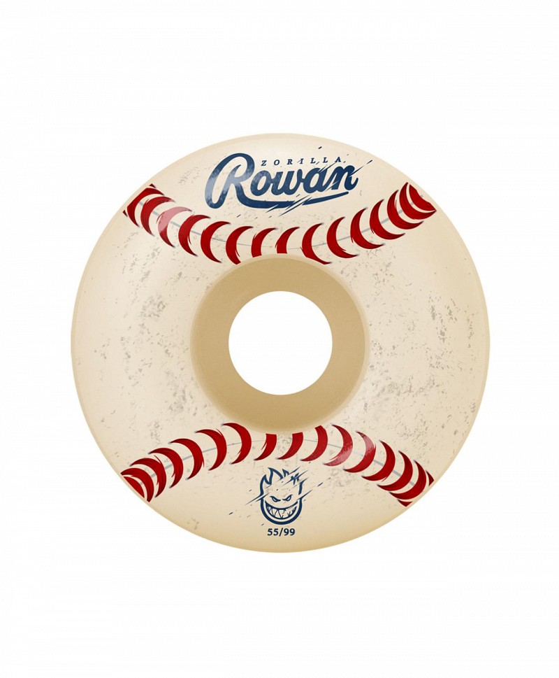SPITFIRE FORMULA FOUR WHEELS 99 ROWAN SPITBALL 55MM WHITE