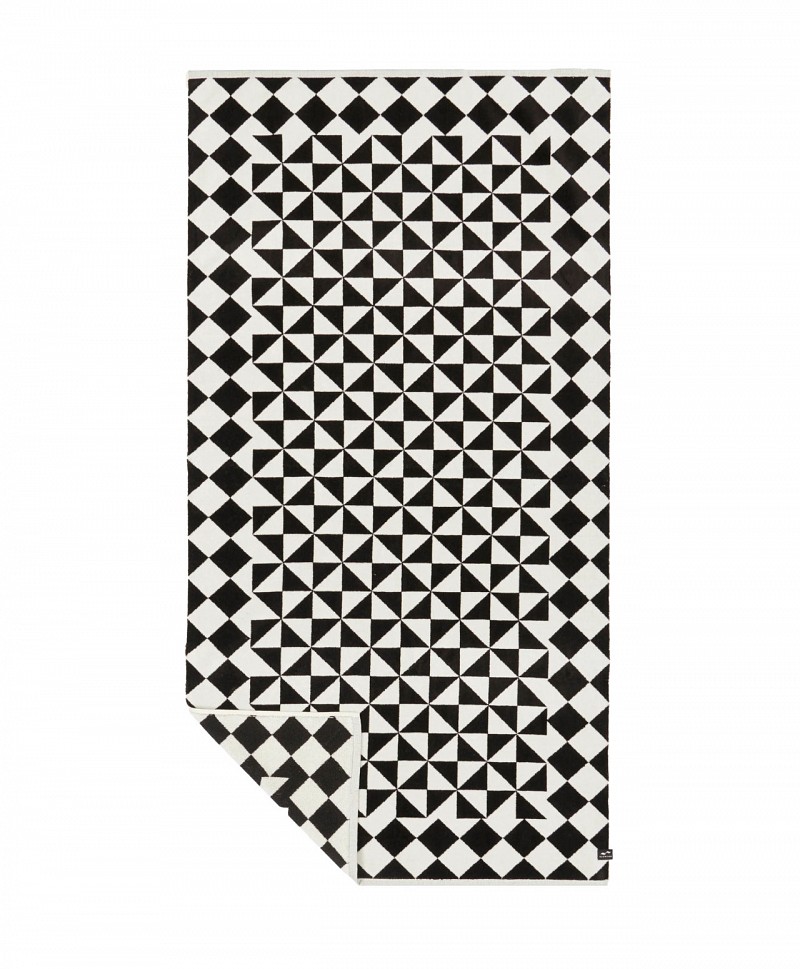SLOWTIDE GATSBY PREMIUM WOVEN TOWEL BLACK