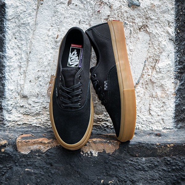 VANS SKATE AUTHENTIC BLACK/BLACK/GUM