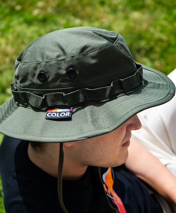 COLOR I-5 LACED BUCKET HAT OLIVE DRAB