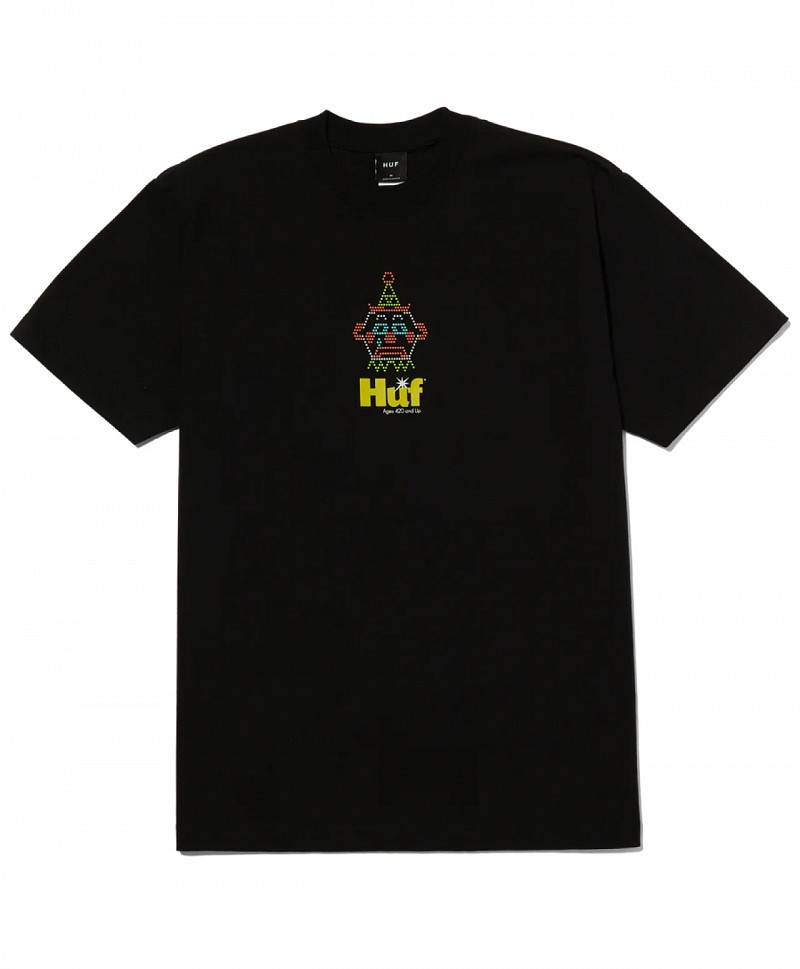 HUF CLOWNIN AROUND TEE BLACK