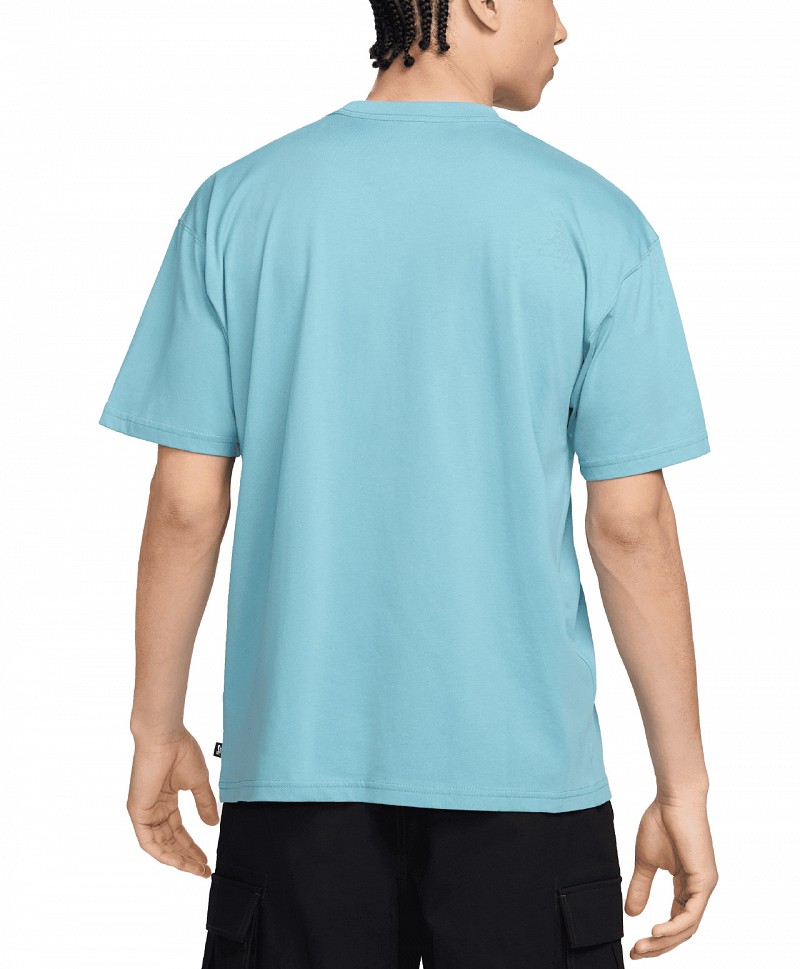 NIKE SB BIG LOGO TEE DENIM TURQ