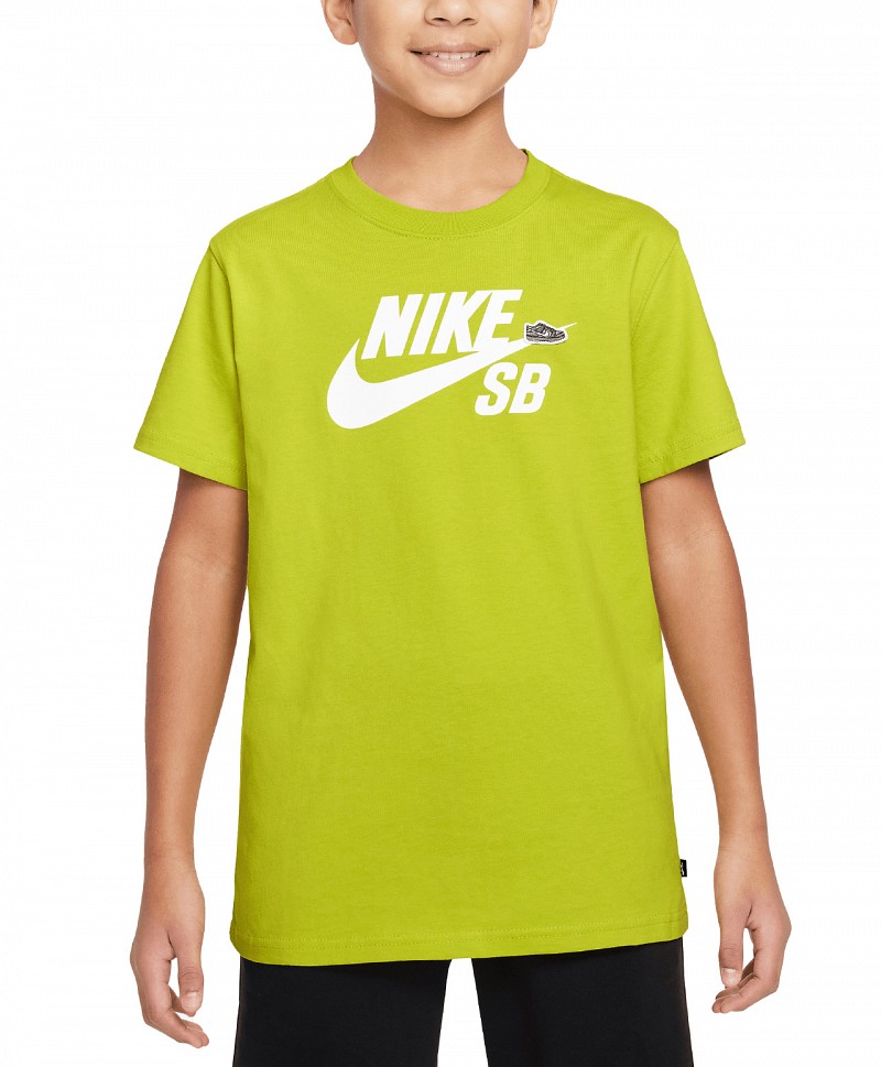 NIKE SB KIDS TEE BRIGHT CACTUS