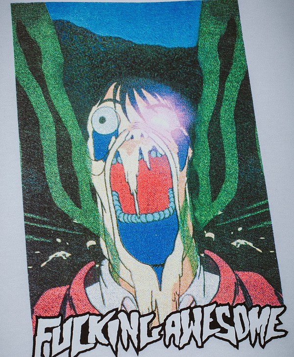 FUCKING AWESOME SHINJUKU TEE WHITE | TSHIRTS | Color Skates