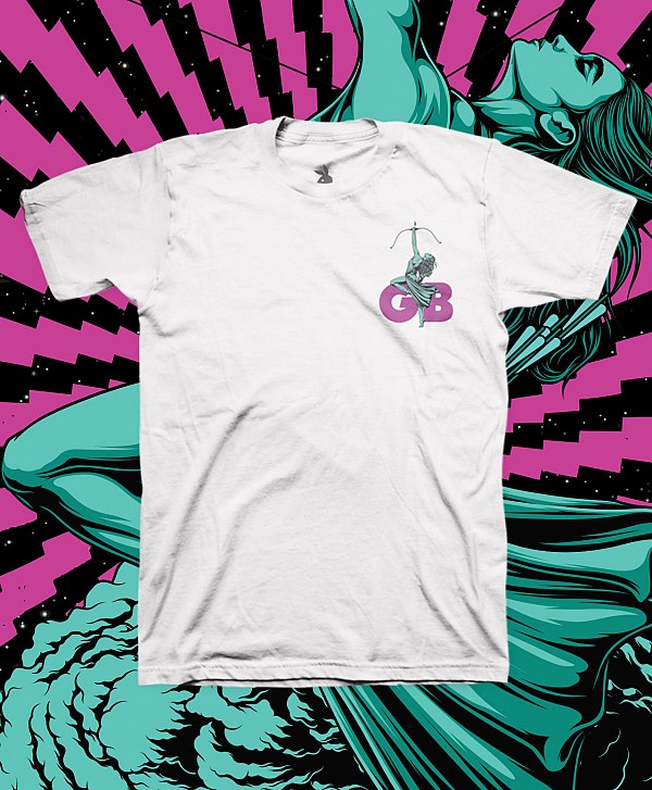 GOODBIE WAR GAMES NUCLEAR ARCHERY TEE WHITE