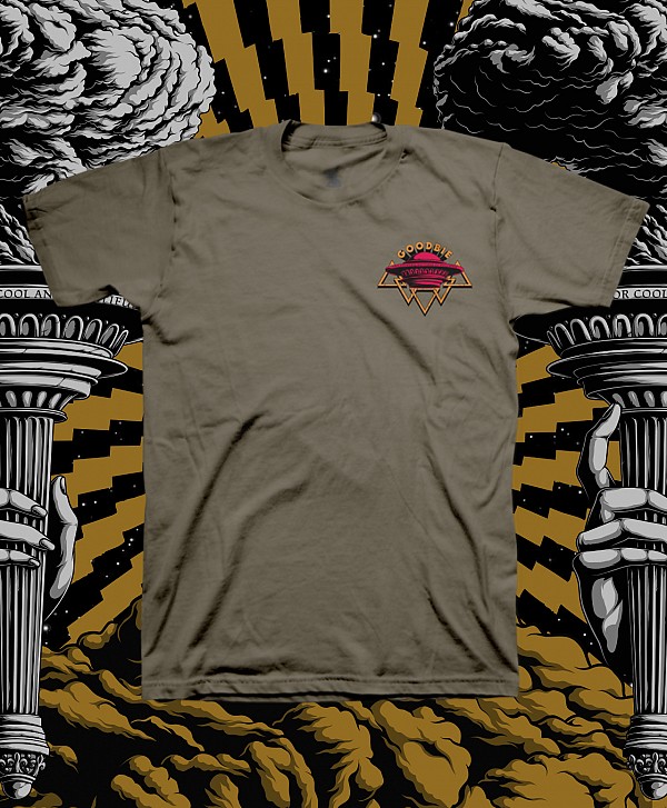 GOODBIE WAR GAMES NUCLEAR TORCH TEE ARMY
