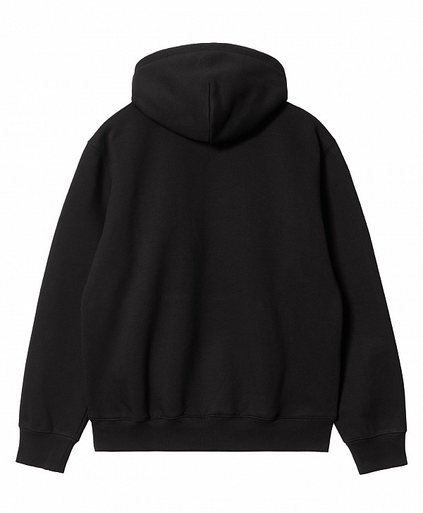 CARHARTT WIP LOGO HOOD BLACK/BLACK