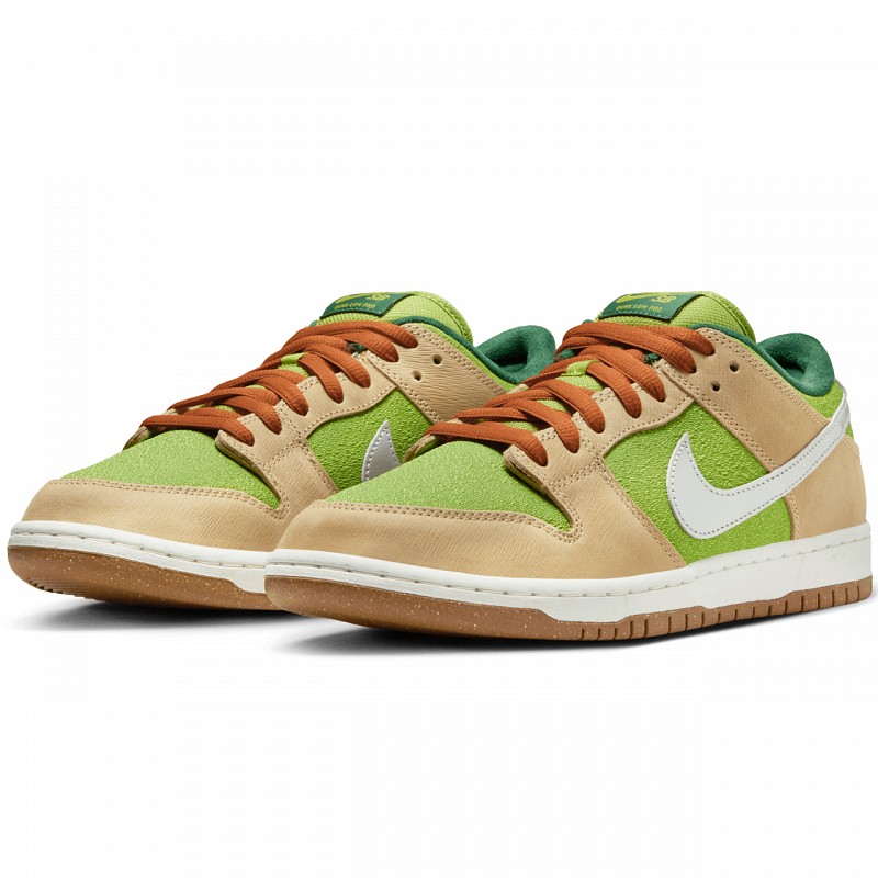 NIKE SB DUNK LOW PRO ESCARGOT SESAME/METALLIC SILVER-PEAR-FIR