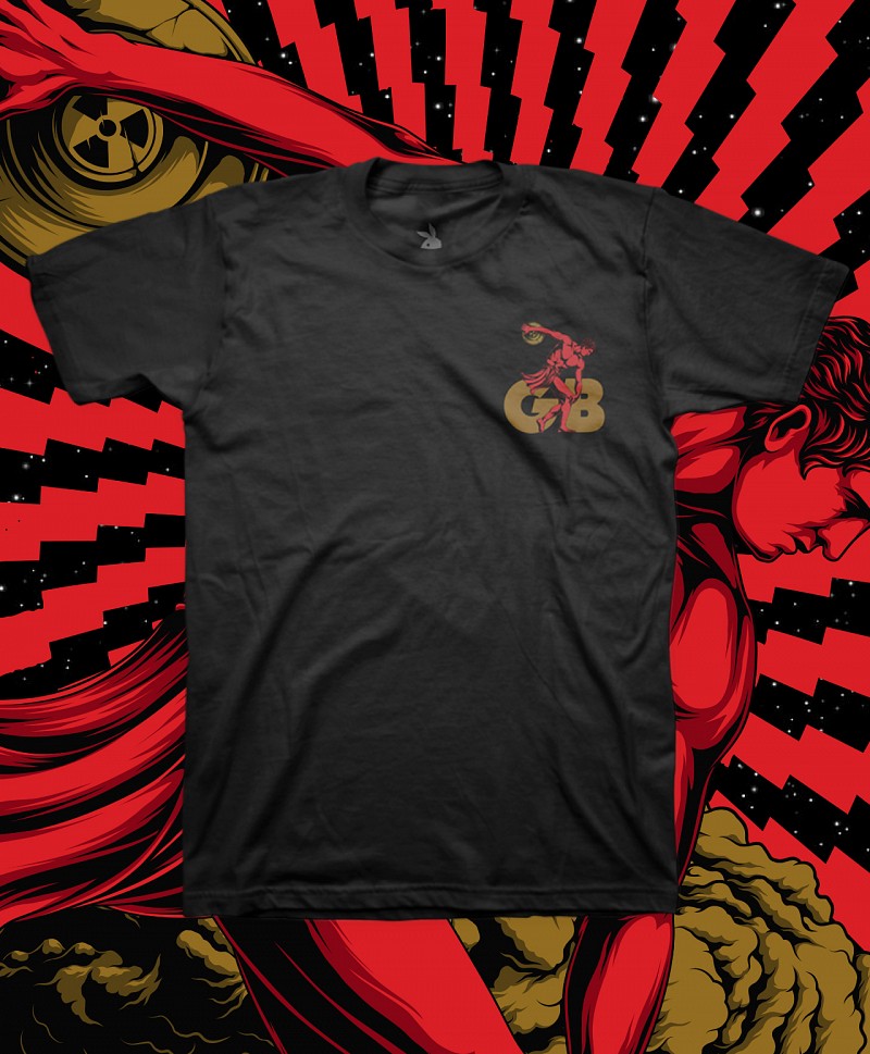 GOODBIE WAR GAMES NUCLEAR DISCMAN TEE BLACK