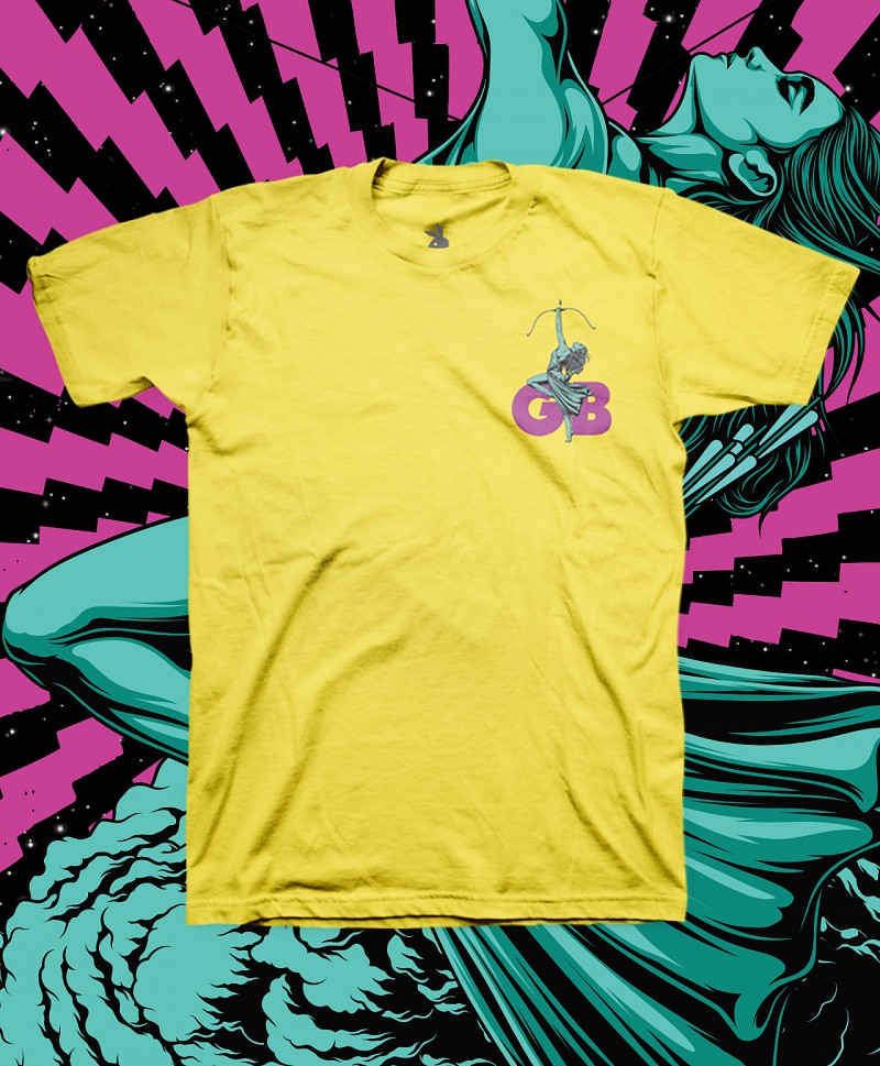 GOODBIE WAR GAMES NUCLEAR ARCHERY TEE SUNSHINE