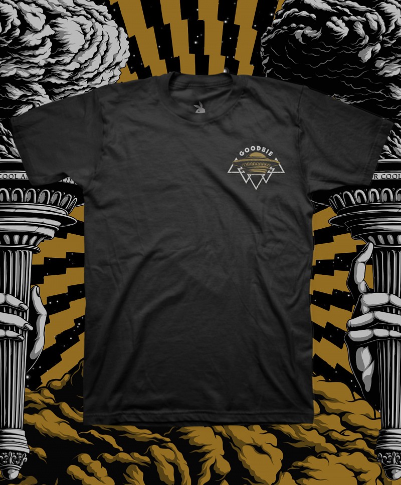 GOODBIE WAR GAMES NUCLEAR TORCH TEE BLACK