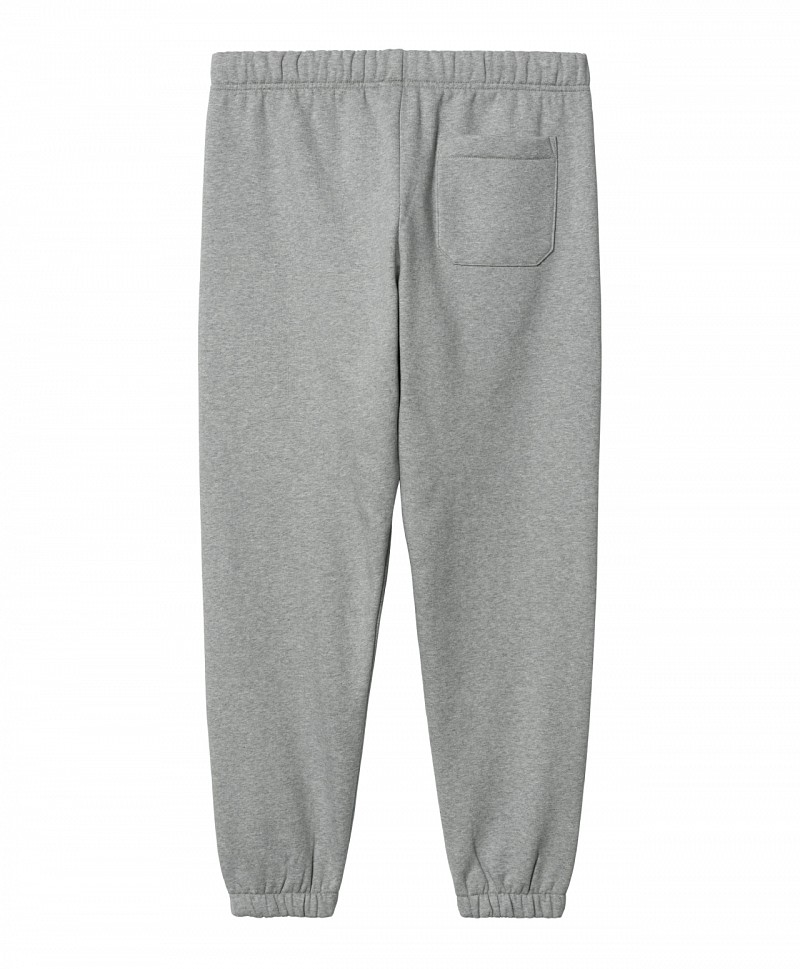 CARHARTT WIP CHASE SWEAT PANT GREY HEATHER/GOLD