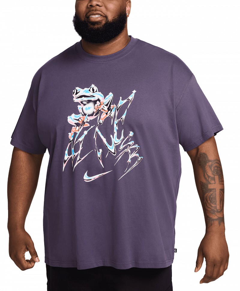 NIKE SB MAX 90 LAZY GAWD TEE DARK RAISIN