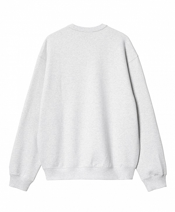 CARHARTT WIP BILLY SWEATER ASH HEATHER