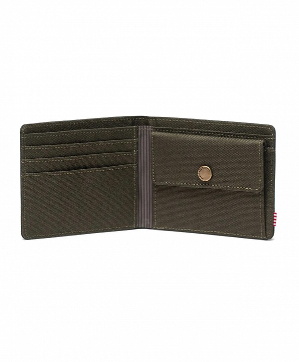 HERSCHEL ROY COIN WALLET IVY GREEN