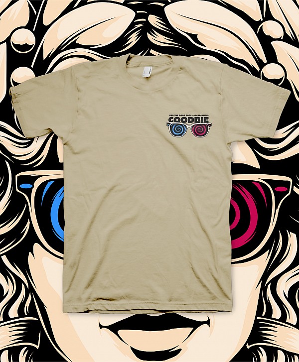 GOODBIE KARRY 3D GLOW TEE CREAM