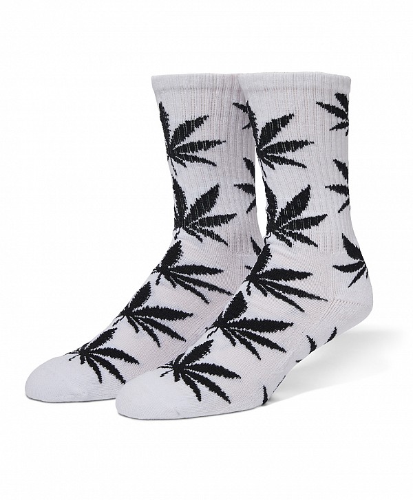 HUF SET PLANTLIFE 3-PACK CREW SOCKS WHITE
