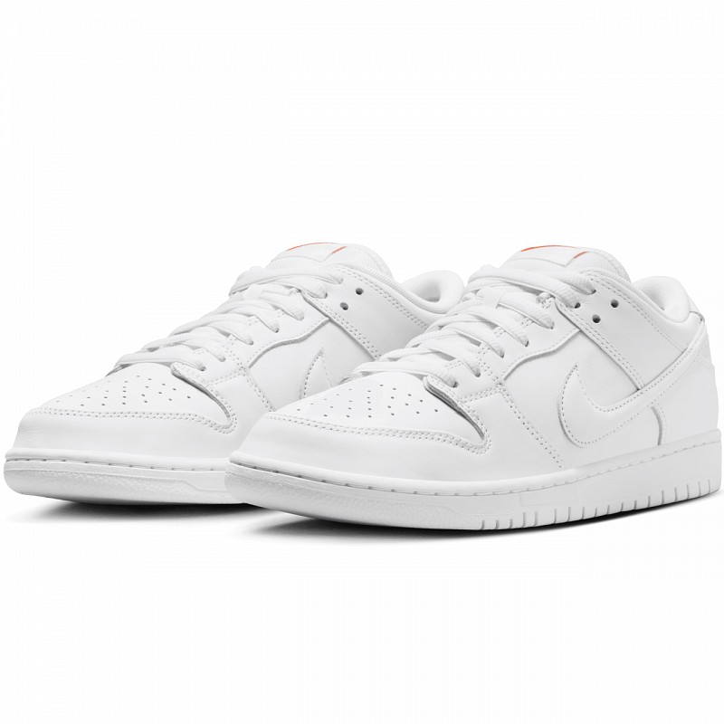 NIKE SB ORANGE LABEL DUNK LOW PRO WHITE/WHITE-WHITE-WHITE