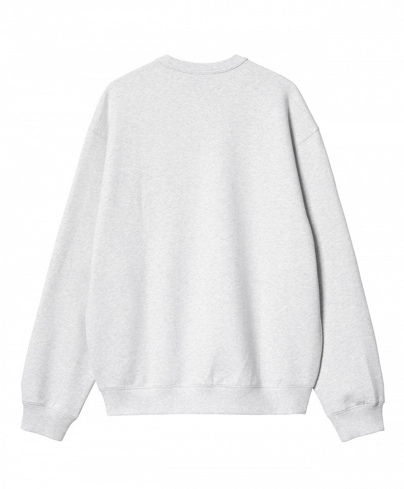 CARHARTT WIP BILLY SWEATER ASH HEATHER