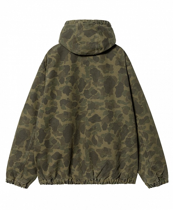 CARHARTT WIP DUCK ACTIVE JACKET CAMO DUCK GREEN/OFFICE GREEN