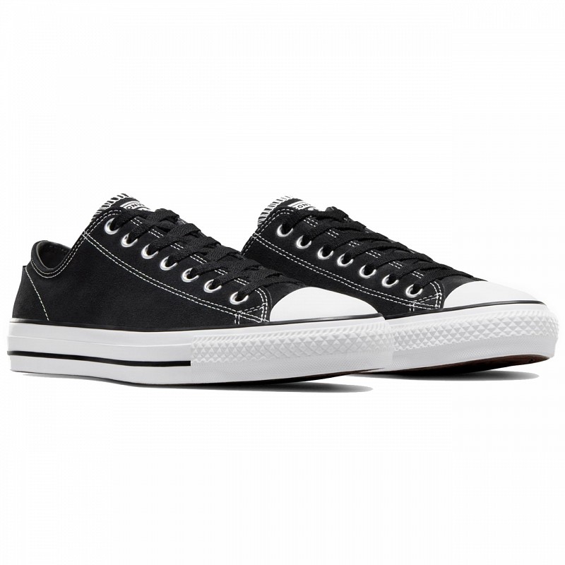 CONVERSE CONS CHUCK TAYLOR ALL STAR PRO LOW TOP BLACK/BLACK/WHITE