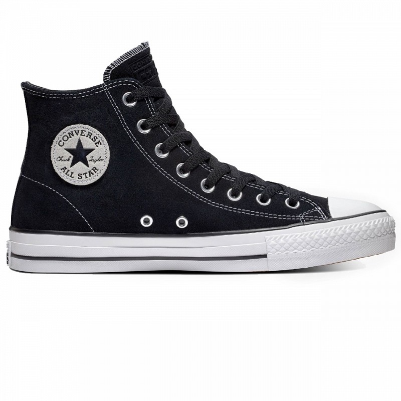 CONVERSE CONS CHUCK TAYLOR ALL STAR PRO HIGH TOP BLACK/BLACK/WHITE