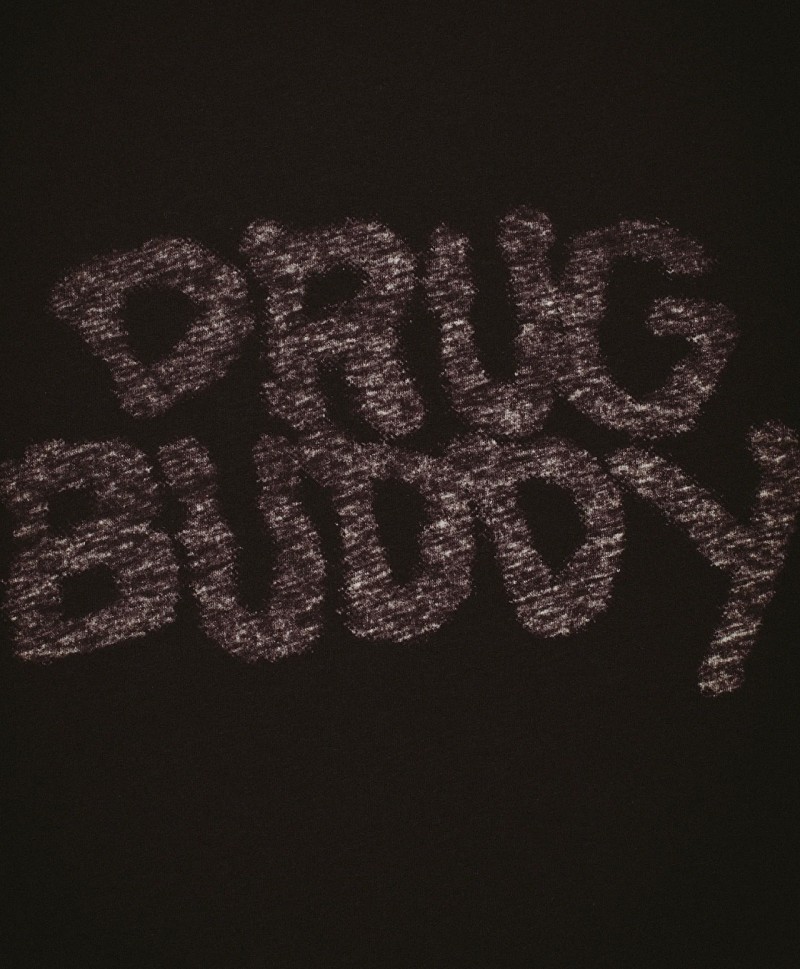 FUCKING AWESOME DRUG BUDDY TEE BLACK