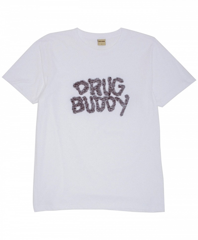 【FUCKING AWESOME】 DRUG BUDDY INSIDE OUT TEE WHITE Drug Buddy Inside Out Short Sleeve Tee – Fucking Awesome