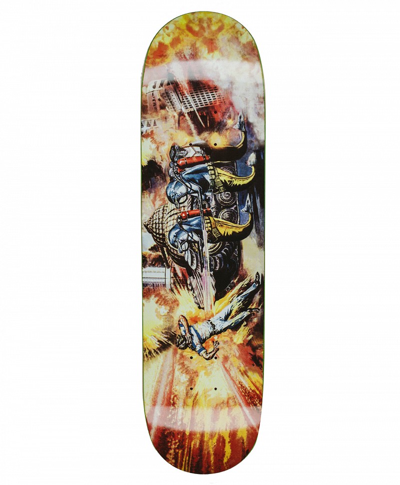 FUCKING AWESOME CURREN CAPLES - BLASTERS OF REALITY SKATE DECK 8.25 MULTI