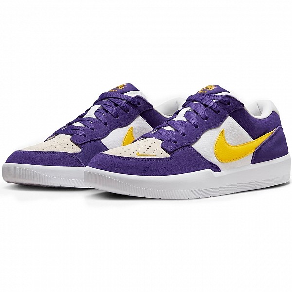 NIKE SB FORCE 58 COURT PURPLE/AMARILLO-WHITE-WHITE