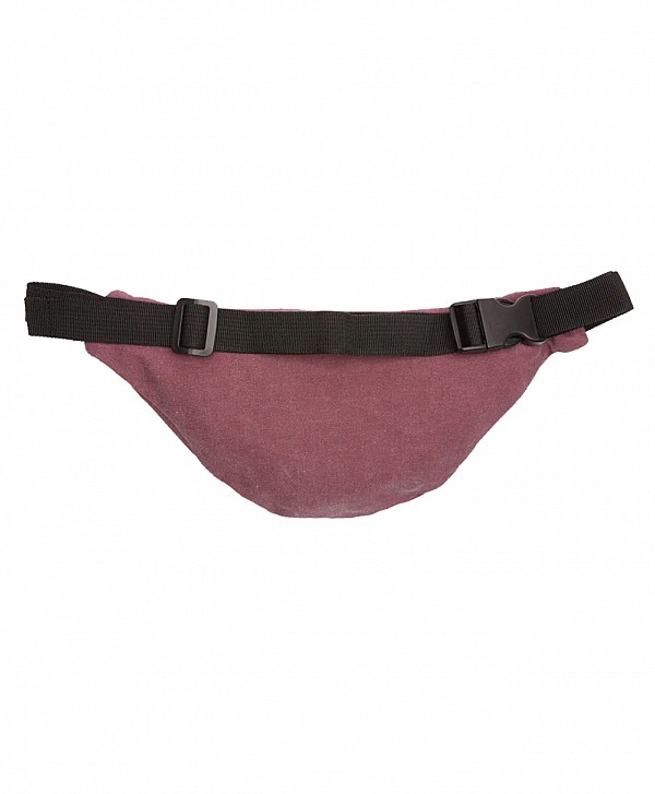 OBEY WASTED HIP PACK II PIGMENT BURGUNDY