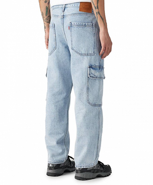 LEVI'S® SKATEBOARDING LOOSE STRAIGHT CARGO PANTS MY POCKETS FULL BLUE