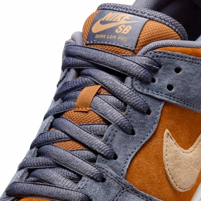 NIKE SB DUNK LOW PRO LIGHT CARBON/SESAME-MONARCH