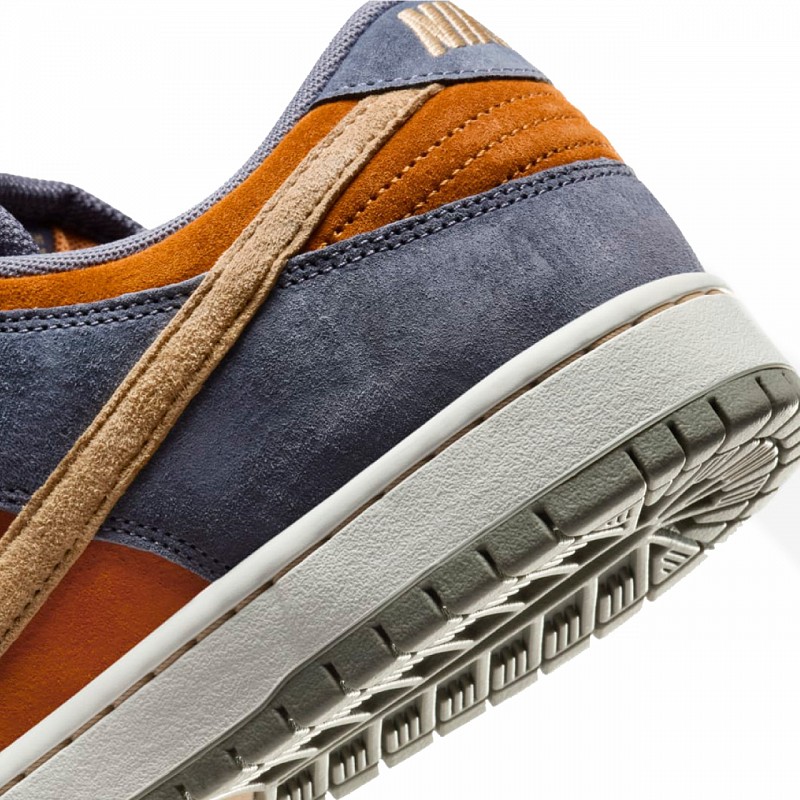 NIKE SB DUNK LOW PRO LIGHT CARBON/SESAME-MONARCH