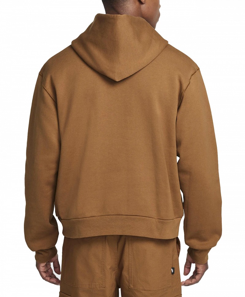 NIKE SB SWOOSH HOOD LIGHT BRITISH TAN/WHITE