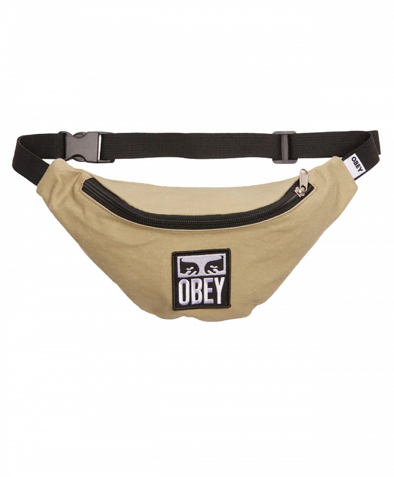 OBEY WASTED HIP PACK II PIGMENT KHAKI
