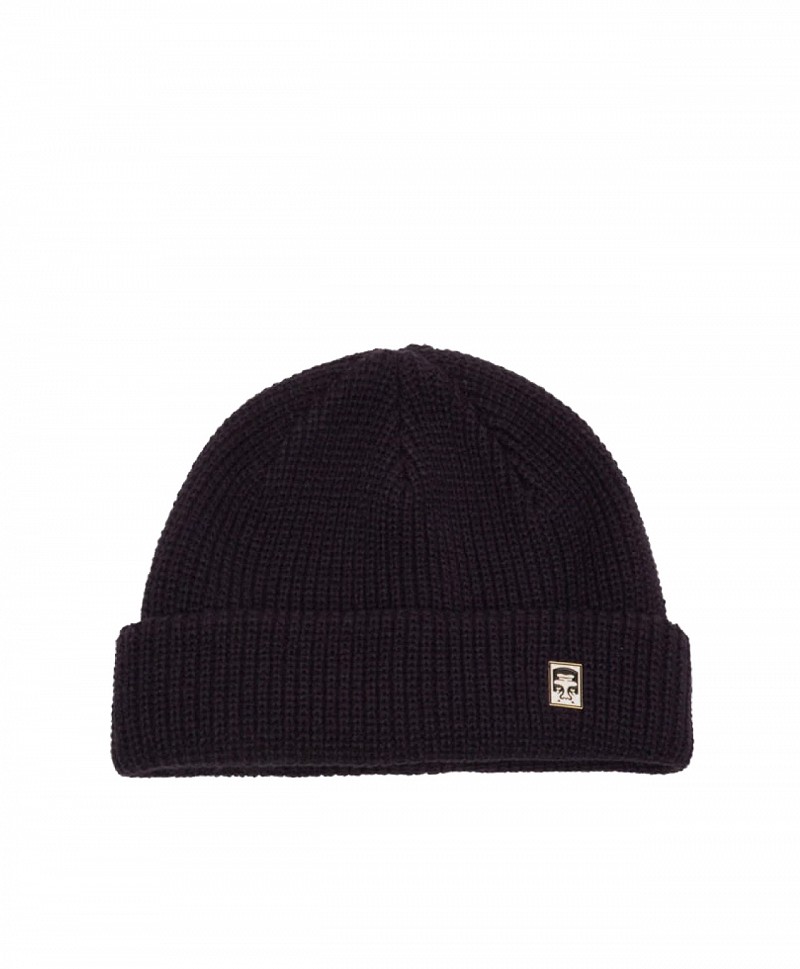 OBEY MICRO BEANIE BLACK