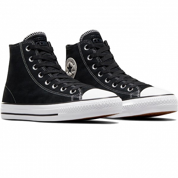 CONVERSE CONS CHUCK TAYLOR ALL STAR PRO HIGH TOP BLACK/BLACK/WHITE